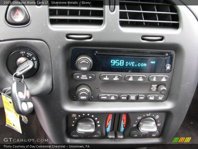 Silverstone Metallic / Ebony 2005 Chevrolet Monte Carlo LT