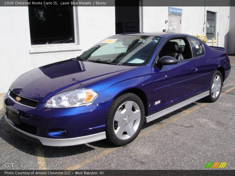 Laser Blue Metallic / Ebony 2006 Chevrolet Monte Carlo SS