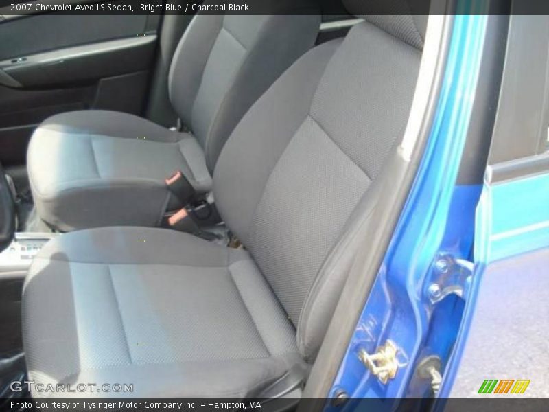 Bright Blue / Charcoal Black 2007 Chevrolet Aveo LS Sedan