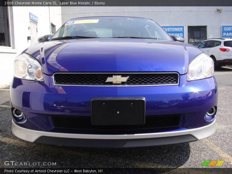 Laser Blue Metallic / Ebony 2006 Chevrolet Monte Carlo SS