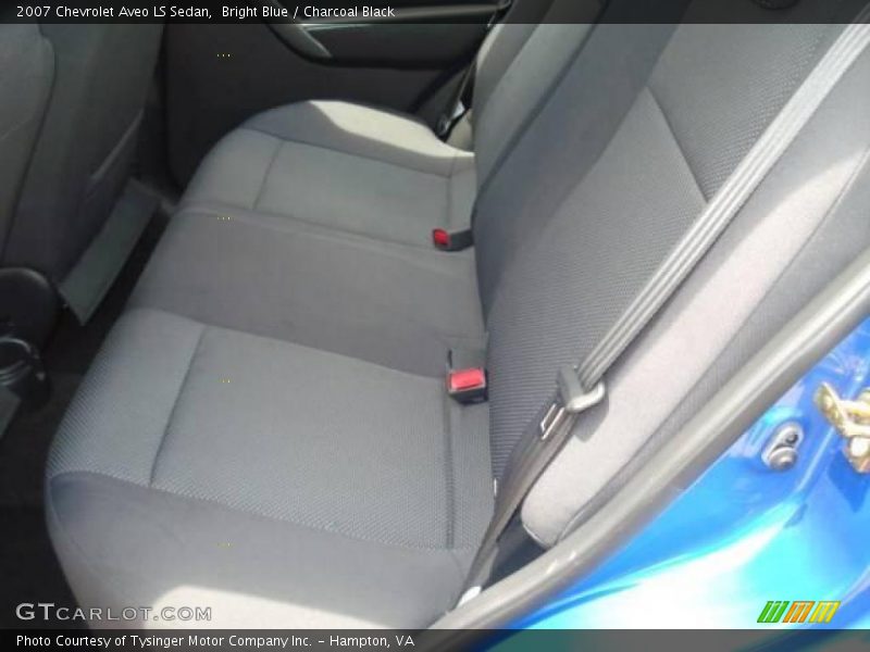 Bright Blue / Charcoal Black 2007 Chevrolet Aveo LS Sedan