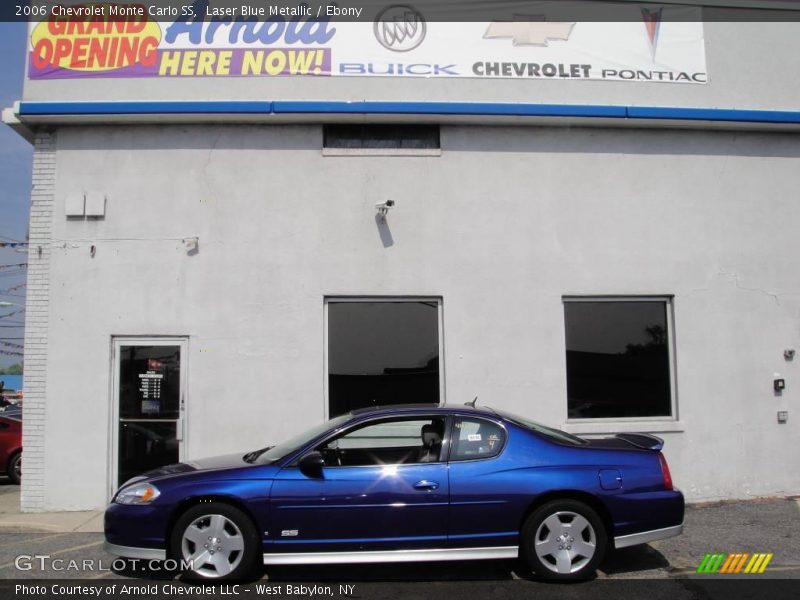 Laser Blue Metallic / Ebony 2006 Chevrolet Monte Carlo SS