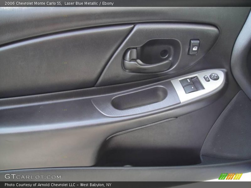 Laser Blue Metallic / Ebony 2006 Chevrolet Monte Carlo SS
