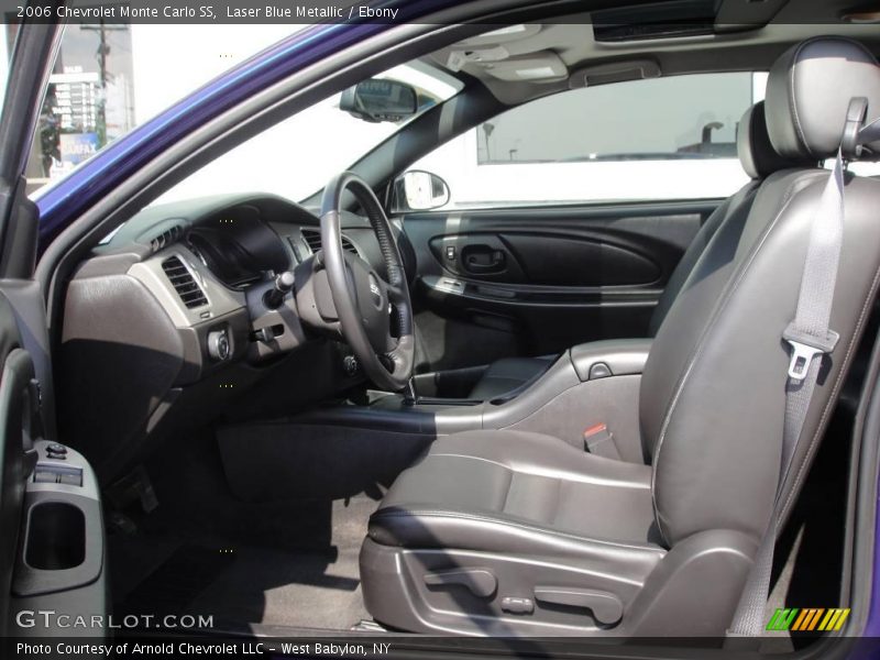 Laser Blue Metallic / Ebony 2006 Chevrolet Monte Carlo SS