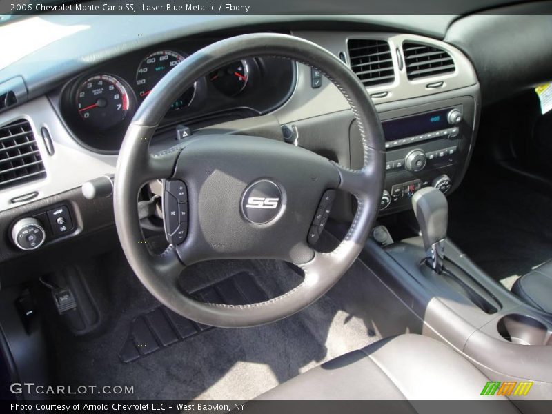 Laser Blue Metallic / Ebony 2006 Chevrolet Monte Carlo SS