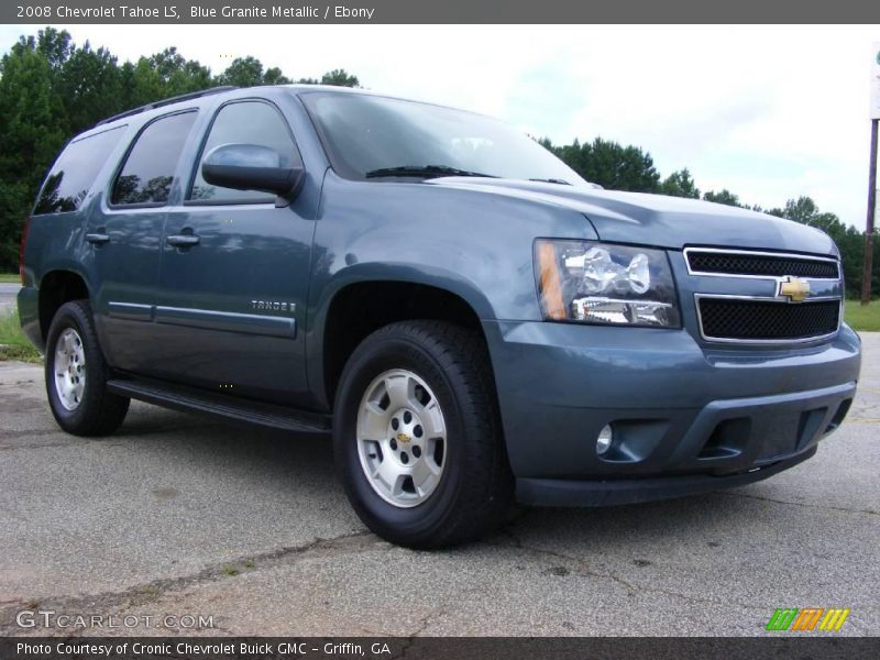Blue Granite Metallic / Ebony 2008 Chevrolet Tahoe LS