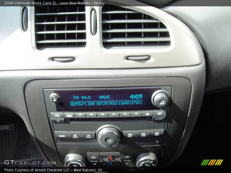 Laser Blue Metallic / Ebony 2006 Chevrolet Monte Carlo SS