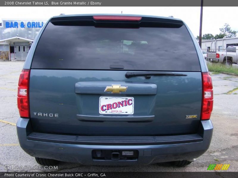 Blue Granite Metallic / Ebony 2008 Chevrolet Tahoe LS