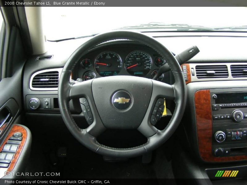 Blue Granite Metallic / Ebony 2008 Chevrolet Tahoe LS