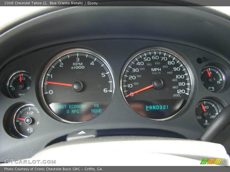 Blue Granite Metallic / Ebony 2008 Chevrolet Tahoe LS