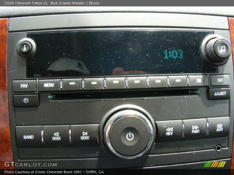 Blue Granite Metallic / Ebony 2008 Chevrolet Tahoe LS