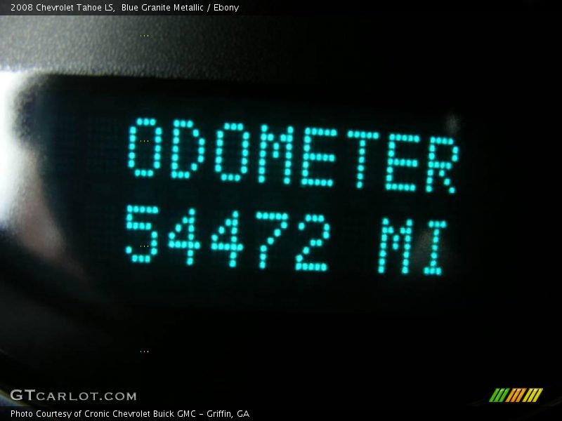 Blue Granite Metallic / Ebony 2008 Chevrolet Tahoe LS