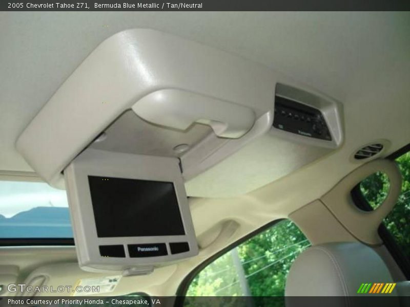 Bermuda Blue Metallic / Tan/Neutral 2005 Chevrolet Tahoe Z71