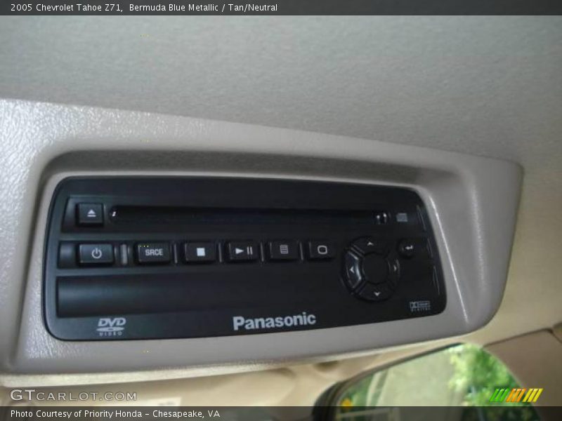 Bermuda Blue Metallic / Tan/Neutral 2005 Chevrolet Tahoe Z71