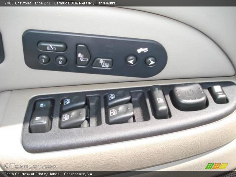 Bermuda Blue Metallic / Tan/Neutral 2005 Chevrolet Tahoe Z71