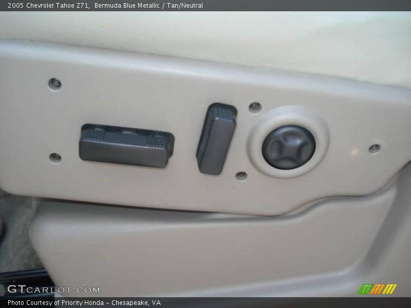 Bermuda Blue Metallic / Tan/Neutral 2005 Chevrolet Tahoe Z71