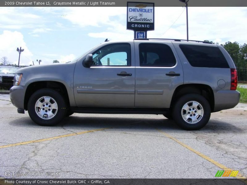 Graystone Metallic / Light Titanium 2009 Chevrolet Tahoe LS