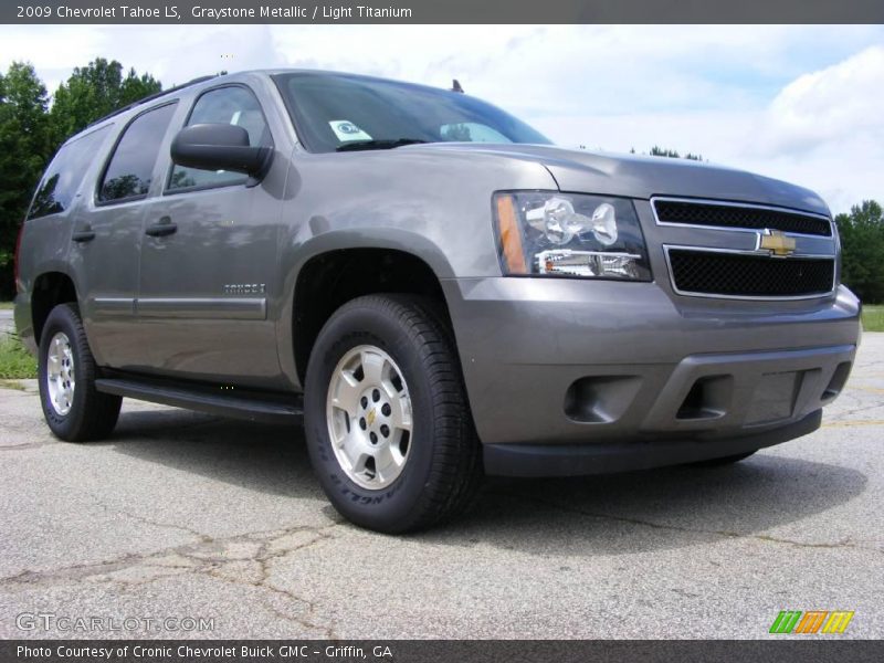 Graystone Metallic / Light Titanium 2009 Chevrolet Tahoe LS