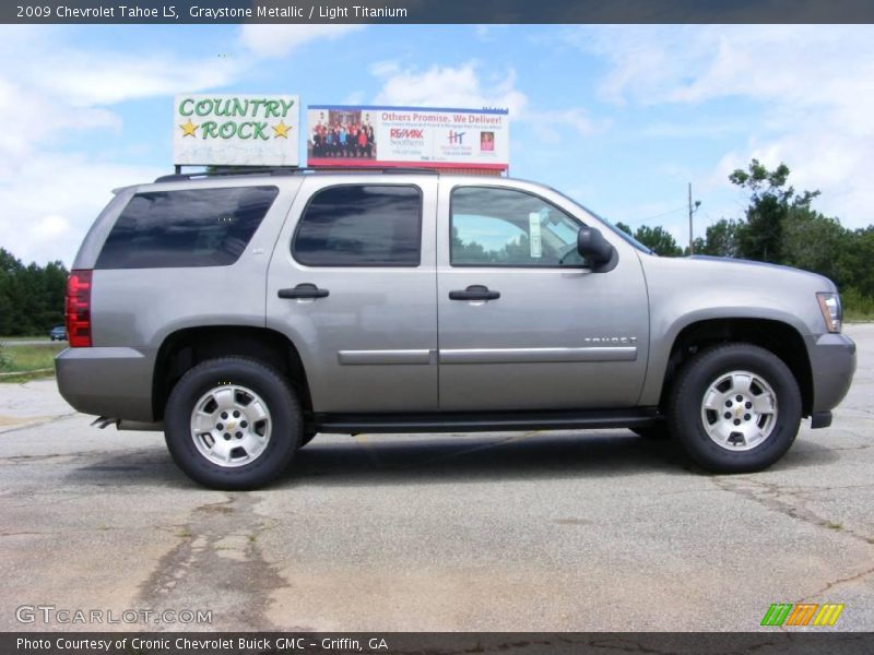 Graystone Metallic / Light Titanium 2009 Chevrolet Tahoe LS