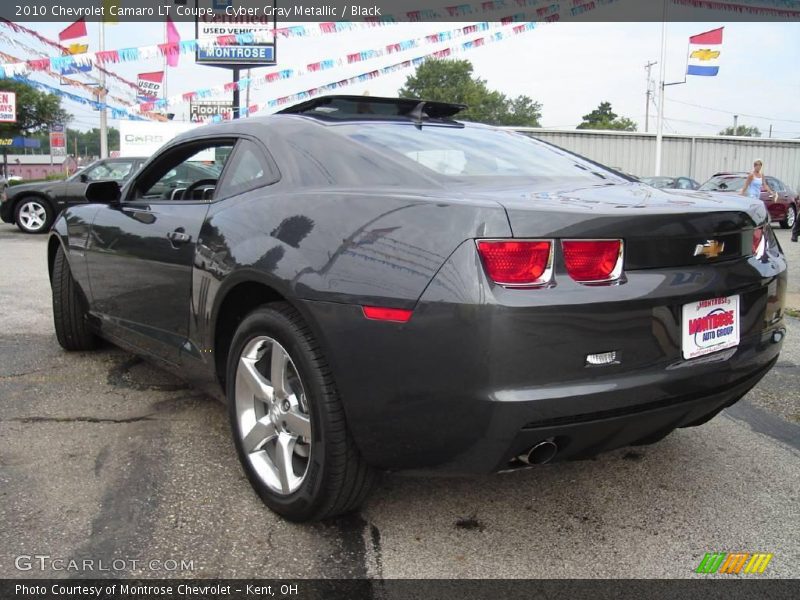 Cyber Gray Metallic / Black 2010 Chevrolet Camaro LT Coupe