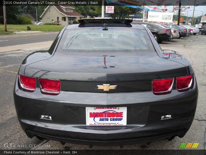 Cyber Gray Metallic / Black 2010 Chevrolet Camaro LT Coupe