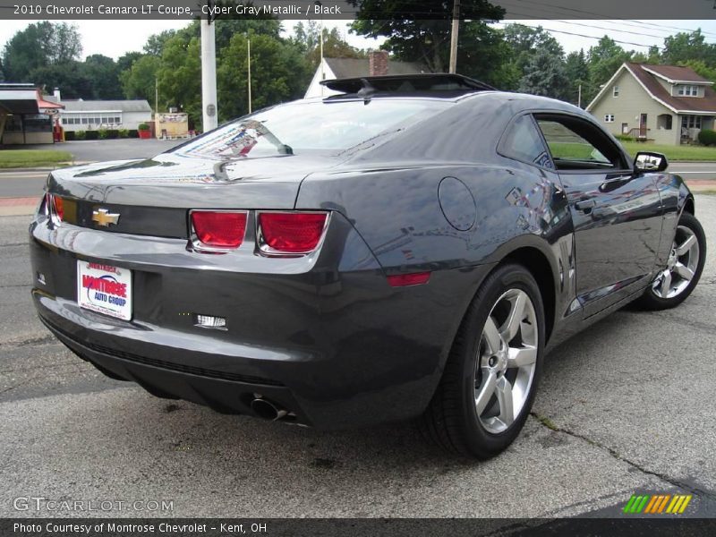 Cyber Gray Metallic / Black 2010 Chevrolet Camaro LT Coupe