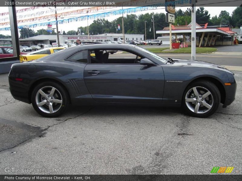 Cyber Gray Metallic / Black 2010 Chevrolet Camaro LT Coupe