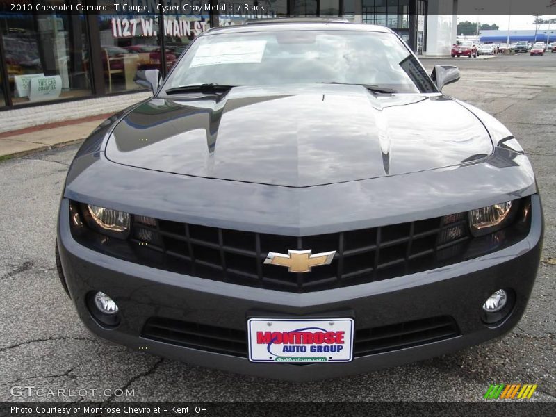 Cyber Gray Metallic / Black 2010 Chevrolet Camaro LT Coupe