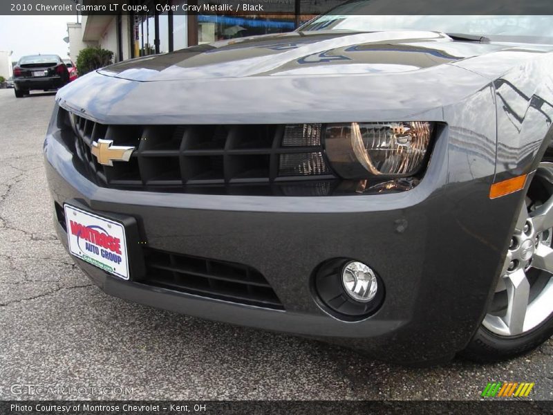 Cyber Gray Metallic / Black 2010 Chevrolet Camaro LT Coupe