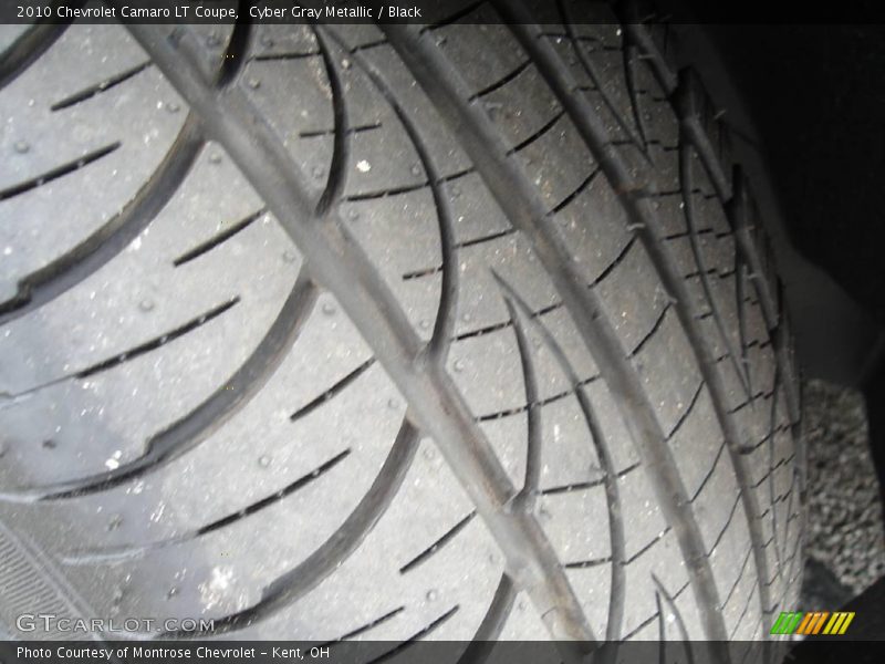 Cyber Gray Metallic / Black 2010 Chevrolet Camaro LT Coupe