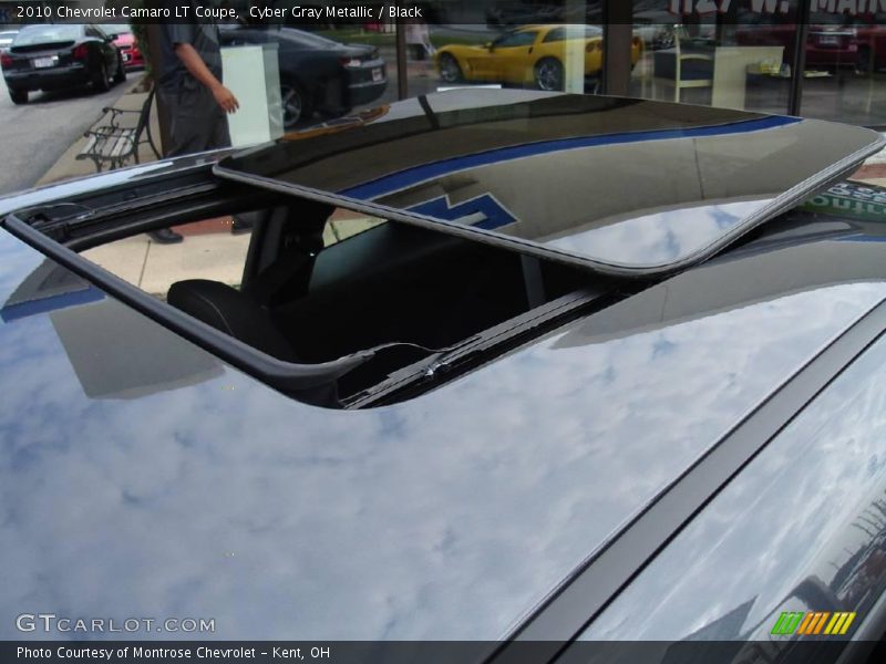 Cyber Gray Metallic / Black 2010 Chevrolet Camaro LT Coupe