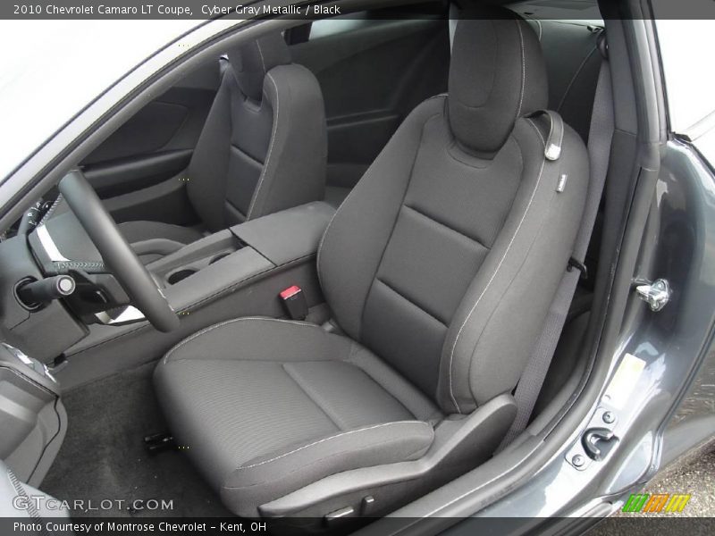 Cyber Gray Metallic / Black 2010 Chevrolet Camaro LT Coupe