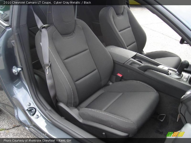 Cyber Gray Metallic / Black 2010 Chevrolet Camaro LT Coupe