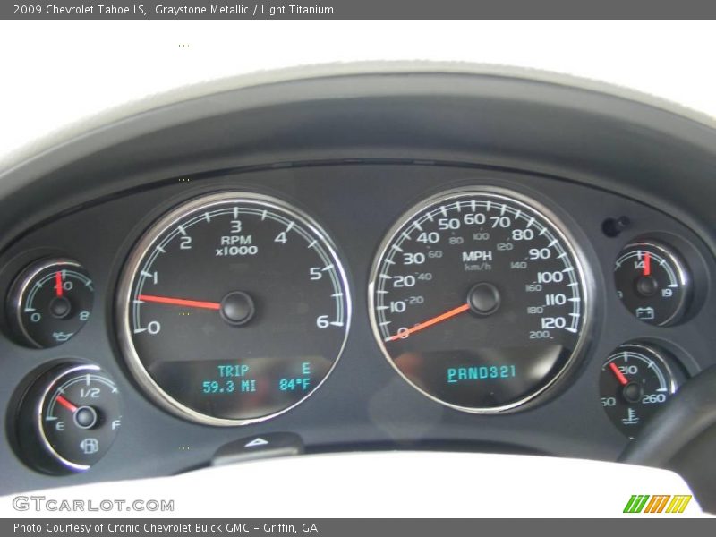 Graystone Metallic / Light Titanium 2009 Chevrolet Tahoe LS