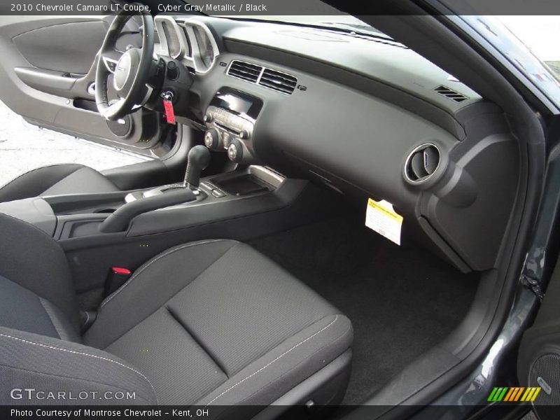Cyber Gray Metallic / Black 2010 Chevrolet Camaro LT Coupe