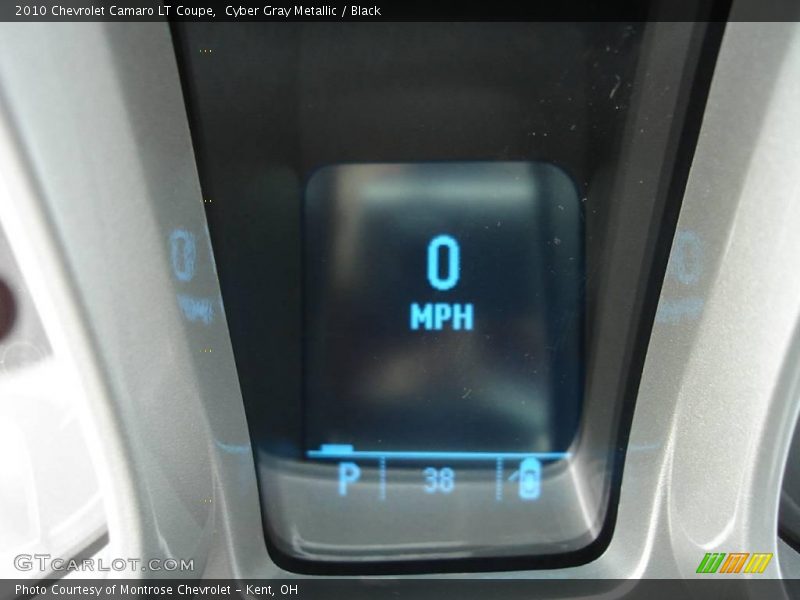 Cyber Gray Metallic / Black 2010 Chevrolet Camaro LT Coupe