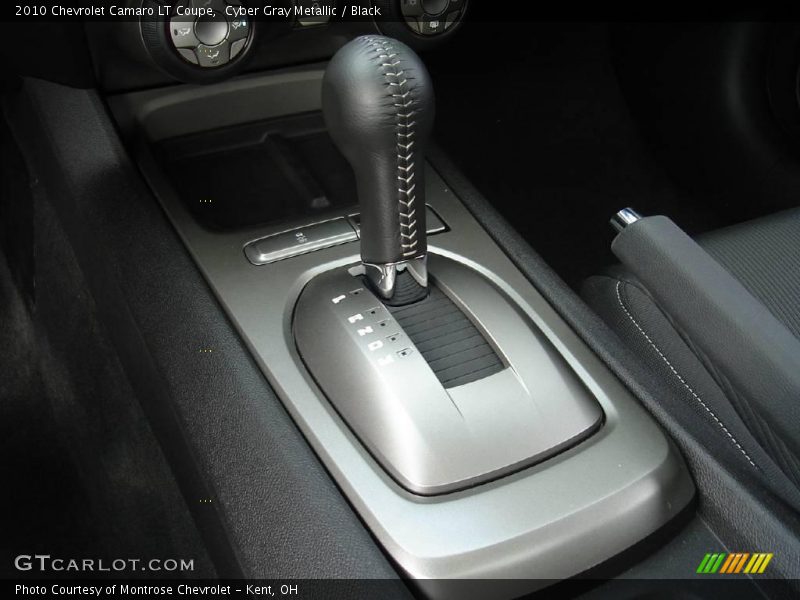 Cyber Gray Metallic / Black 2010 Chevrolet Camaro LT Coupe