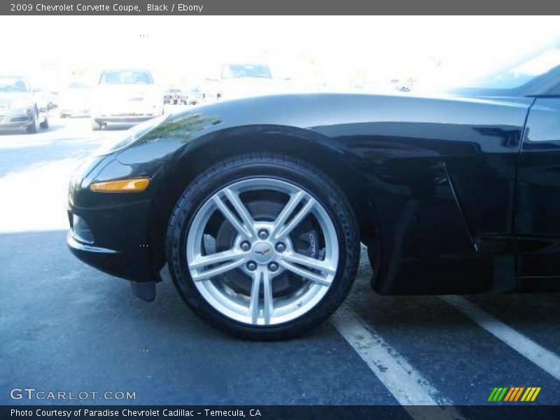 Black / Ebony 2009 Chevrolet Corvette Coupe
