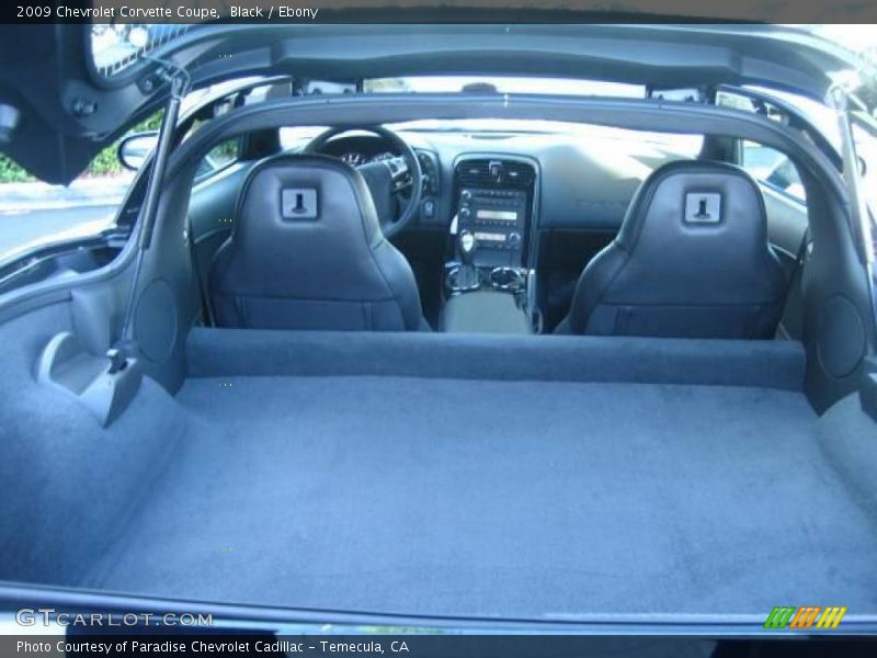 Black / Ebony 2009 Chevrolet Corvette Coupe