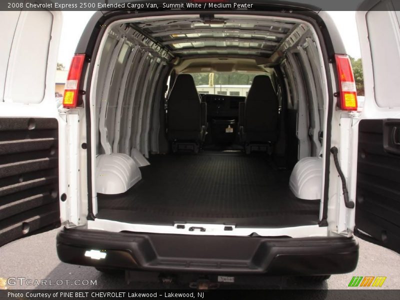 Summit White / Medium Pewter 2008 Chevrolet Express 2500 Extended Cargo Van