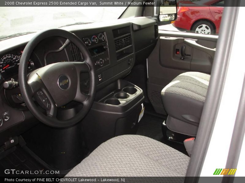 Summit White / Medium Pewter 2008 Chevrolet Express 2500 Extended Cargo Van