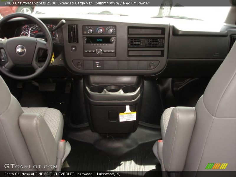Summit White / Medium Pewter 2008 Chevrolet Express 2500 Extended Cargo Van