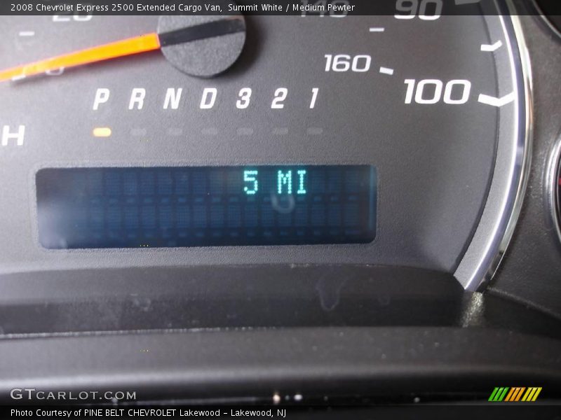 Summit White / Medium Pewter 2008 Chevrolet Express 2500 Extended Cargo Van
