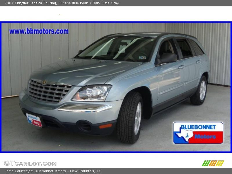 Butane Blue Pearl / Dark Slate Gray 2004 Chrysler Pacifica Touring