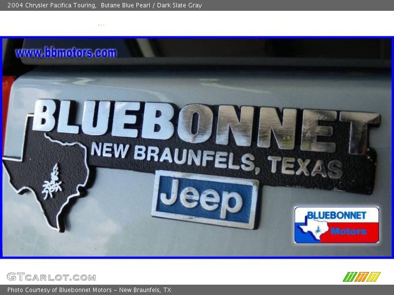 Butane Blue Pearl / Dark Slate Gray 2004 Chrysler Pacifica Touring
