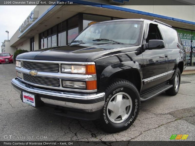 Onyx Black / Tan 1996 Chevrolet Tahoe LS 4x4
