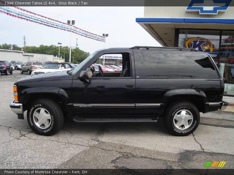 Onyx Black / Tan 1996 Chevrolet Tahoe LS 4x4