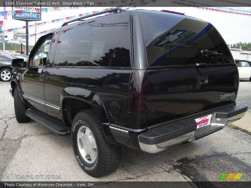 Onyx Black / Tan 1996 Chevrolet Tahoe LS 4x4