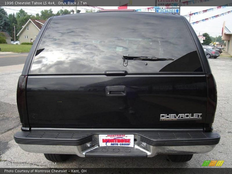 Onyx Black / Tan 1996 Chevrolet Tahoe LS 4x4