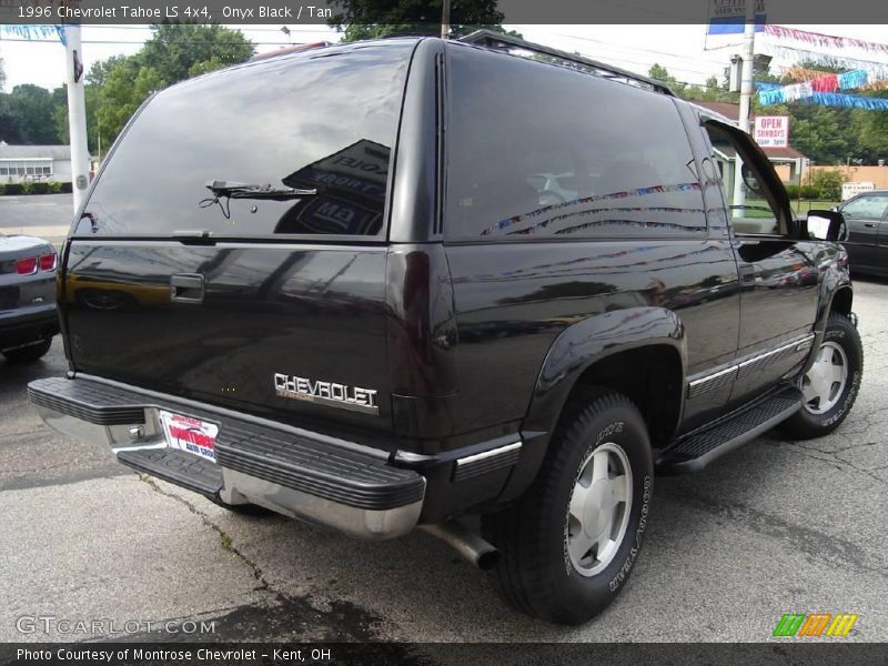 Onyx Black / Tan 1996 Chevrolet Tahoe LS 4x4